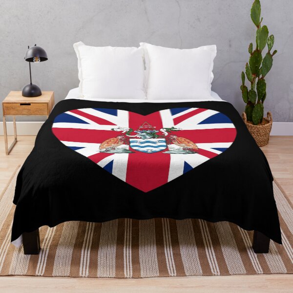 Item preview, Ascension Island Flag Heart SH-AC designed and sold by shitpostee.