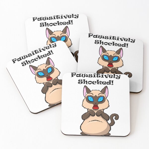 Item preview, Positively Shocked Cat designed and sold by Batmantis275.