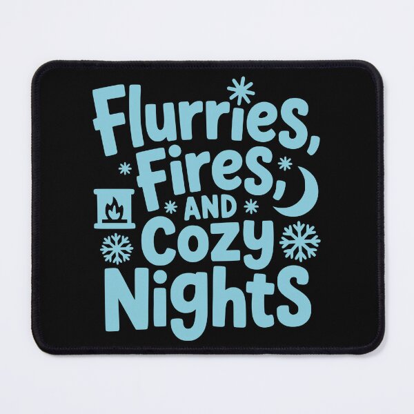 Item preview, Flurries, Fires, and Cozy Nights designed and sold by theartfulaspie.