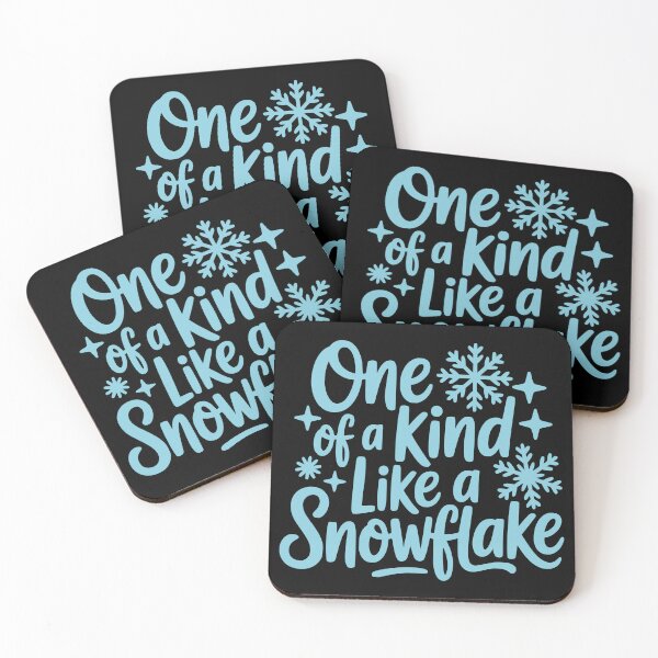 Item preview, One of a Kind Like a Snowflake designed and sold by theartfulaspie.