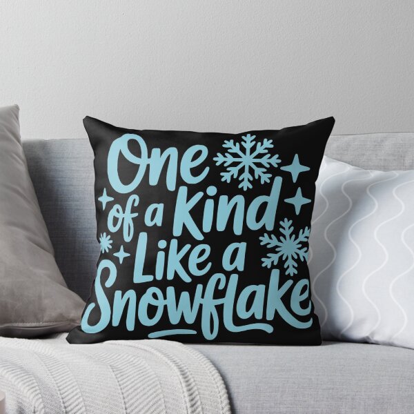 Item preview, One of a Kind Like a Snowflake designed and sold by theartfulaspie.