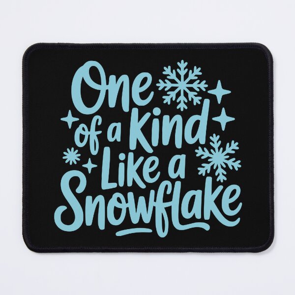Item preview, One of a Kind Like a Snowflake designed and sold by theartfulaspie.
