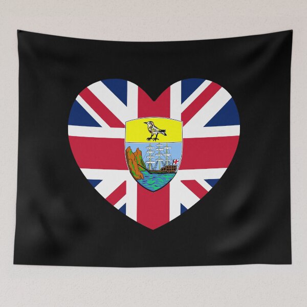 Item preview, Tristan Da Cunha Flag Heart SH-TA designed and sold by shitpostee.
