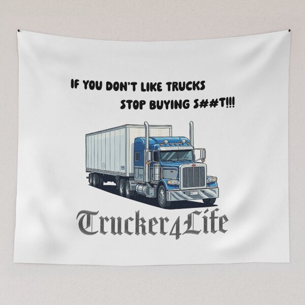 Item preview, Trucker4Life designed and sold by CyberpunkOx.