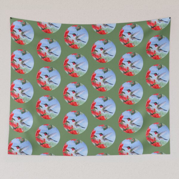 Item preview, Grandma's Hummingbird designed and sold by SarahRileyArt.