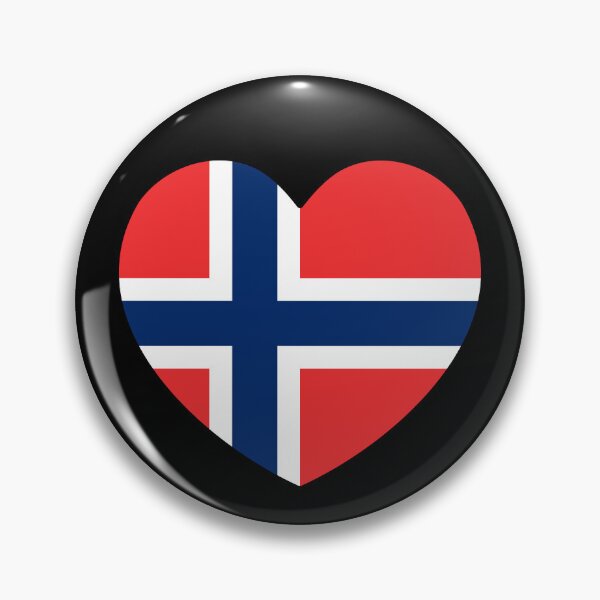 Item preview, Svalbard And Jan Mayen Flag Heart SJ designed and sold by shitpostee.