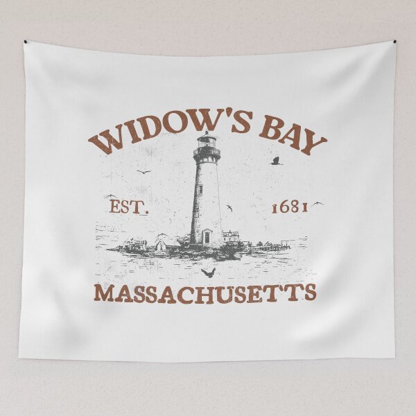 Item preview, Widow's Bay Vintage Massachusetts Lighthouse designed and sold by delllsdesigns.