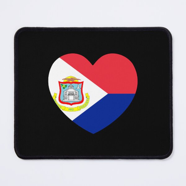 Item preview, Sint Maarten Flag Heart SX designed and sold by shitpostee.
