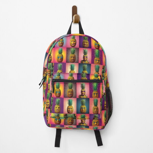 Item preview, Funny Pineapple Faces Pop Art designed and sold by flashARTstudio.