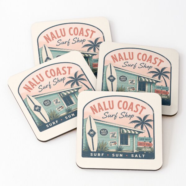 Item preview, Nalu Coast Surf Shop | Vintage Beach   designed and sold by Nalu Coast.