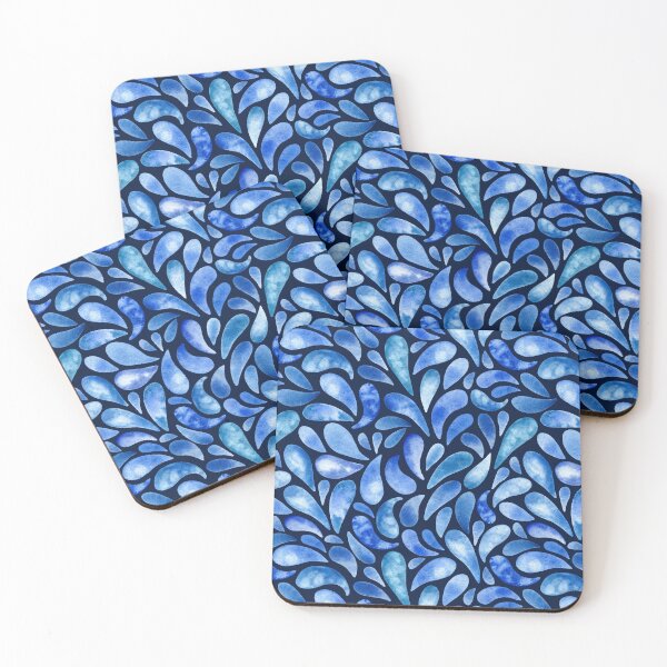 Item preview, Water Splash in Watercolor Pattern designed and sold by andrebalest.art.