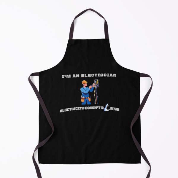 Item preview, I'm An Electrician Electricity Doesn't Bite Me Funny Gift For Electrican designed and sold by DRABaBdesign.