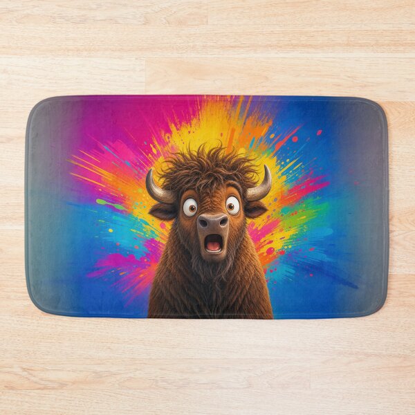 Item preview, Shocked Bison Face Gift designed and sold by Wenvilgrace.