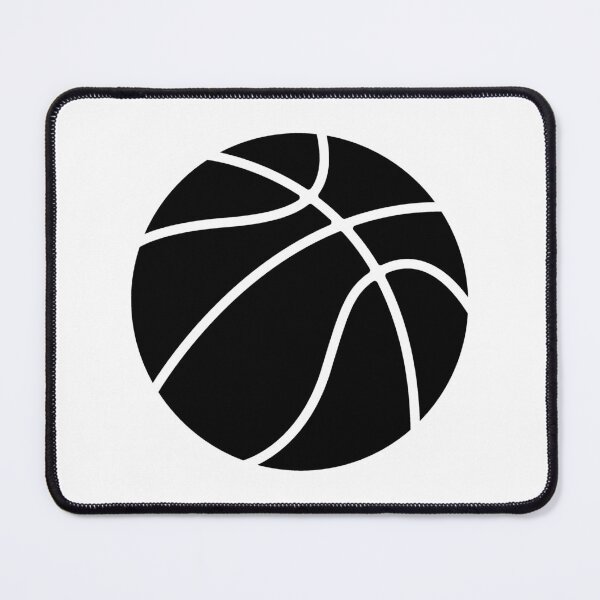 Item preview, Minimalist Black Basketball Graphic designed and sold by pattern-archive.