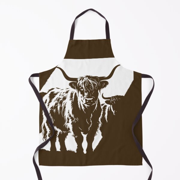 Item preview, Highland Cattle Beasts Spotlight designed and sold by Cathedral of Curiosity.