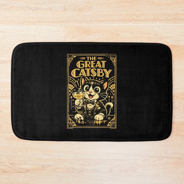 Item preview, The Great Catsby Vintage Cat designed and sold by Nacho Average Designs.