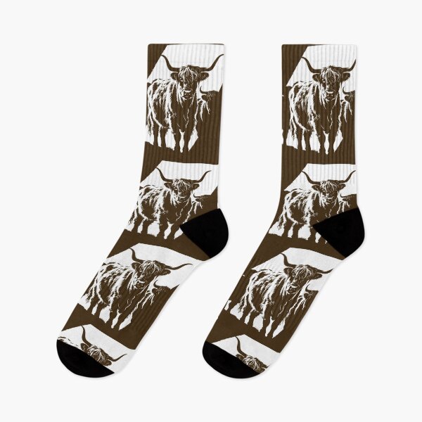 Item preview, Highland Cattle Beasts Spotlight designed and sold by Cathedral of Curiosity.