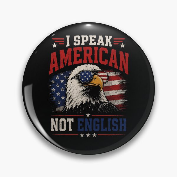Item preview, I Speak American Not English Funny Gift designed and sold by DRABaBdesign.