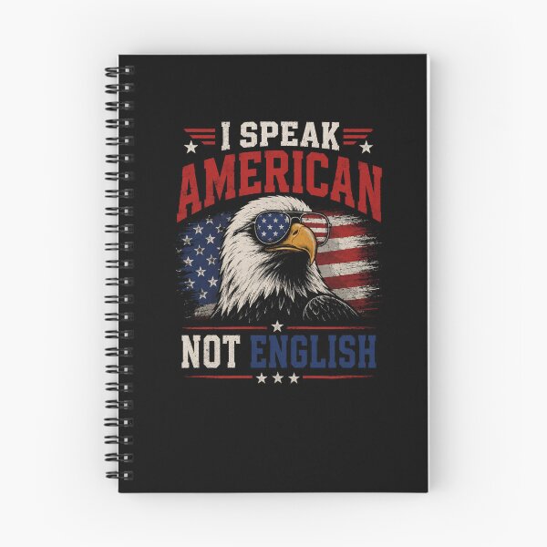 Item preview, I Speak American Not English Funny Gift designed and sold by DRABaBdesign.
