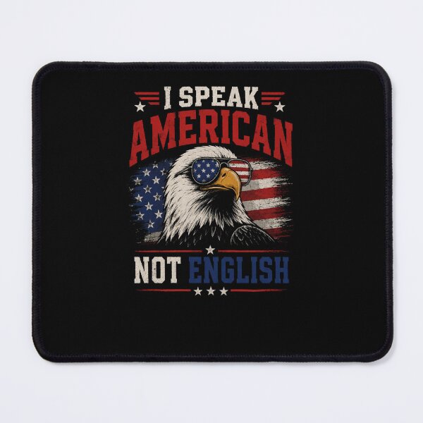 Item preview, I Speak American Not English Funny Gift designed and sold by DRABaBdesign.