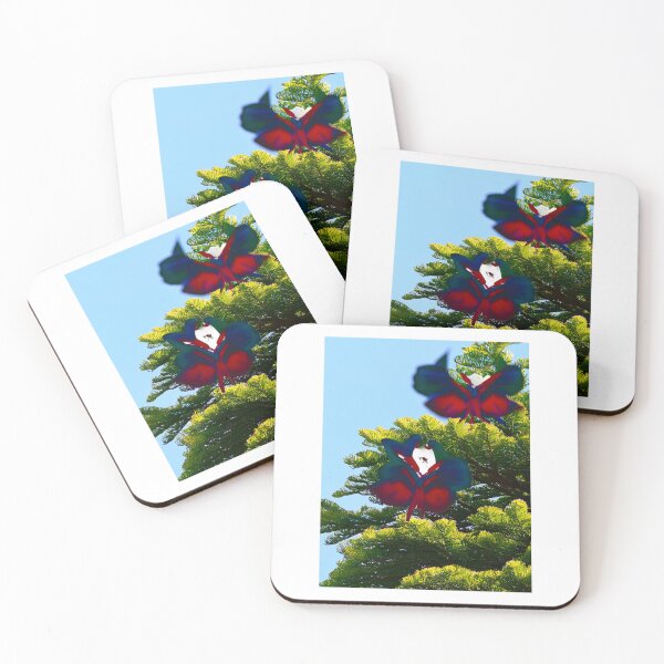 Item preview, Surreal Flamingo Silhouette Tree – Photo Manipulation Nature Art designed and sold by NylaInnerBloom.