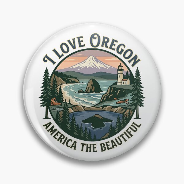 Item preview, I Love Oregon T-Shirt | Pacific Northwest Nature & Adventure designed and sold by Illumine-World.