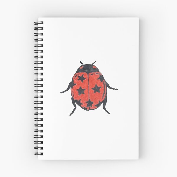Item preview, Whimsical Painted Ladybug with Stars designed and sold by zoeyyyrose.