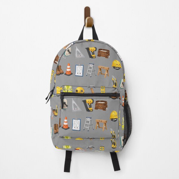 Item preview, Kawaii Construction Sticker Pack, Cute Builder Tools and Safety Gear Decals designed and sold by NitkiStudio.