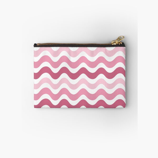 Item preview, 3D wave pattern - rosy red shade  designed and sold by Pattern Petals.