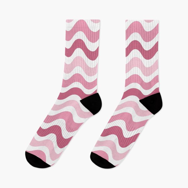 Item preview, 3D wave pattern - rosy red shade  designed and sold by Pattern Petals.