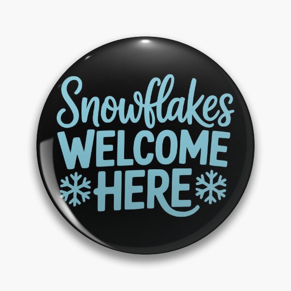 Item preview, Snowflakes Welcome Here designed and sold by theartfulaspie.