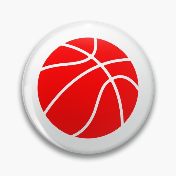 Item preview, Minimalist Red Basketball Graphic designed and sold by pattern-archive.