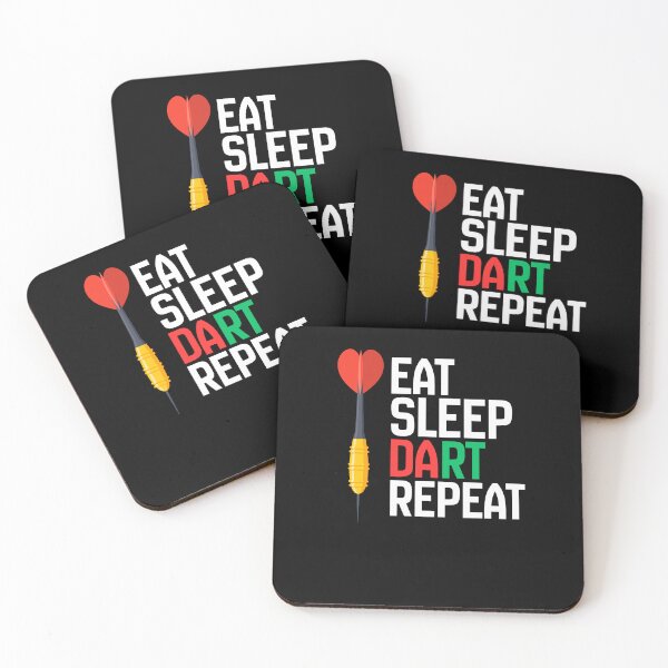 Item preview, Eat Sleep Dart Repeat Gift For Darts Fan designed and sold by DRABaBdesign.