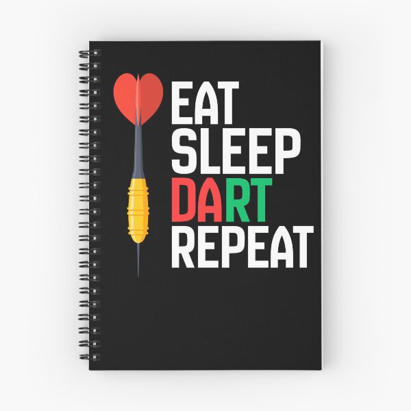 Item preview, Eat Sleep Dart Repeat Gift For Darts Fan designed and sold by DRABaBdesign.