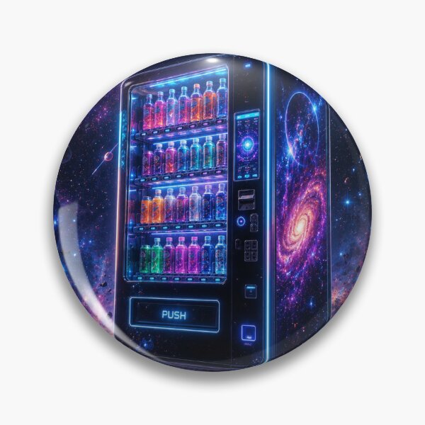 Item preview, Cosmic Vending Machine in Deep Space designed and sold by chestnut-woods.