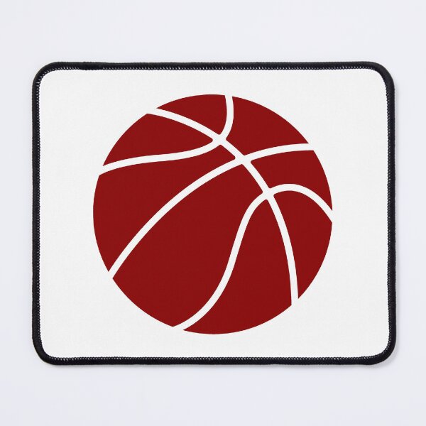 Item preview, Minimalist Dark Red Basketball Graphic designed and sold by pattern-archive.