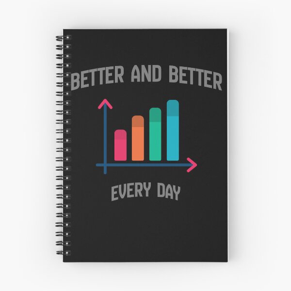Item preview, Better And Better EveryDay Motivation Gift designed and sold by DRABaBdesign.