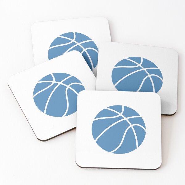Item preview, Minimalist Steel Blue Basketball Graphic designed and sold by pattern-archive.