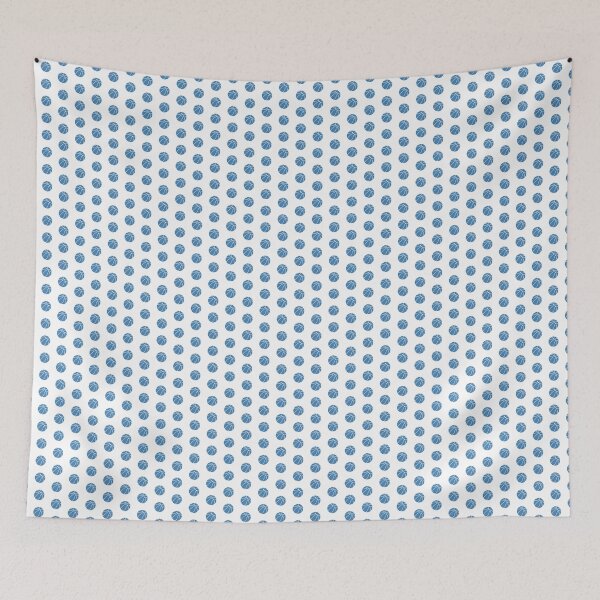 Item preview, Minimalist Steel Blue Basketball Graphic designed and sold by pattern-archive.