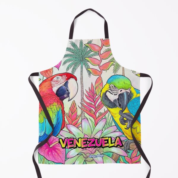 Item preview, Venezuela in My Soul - Caribbean Macaw, Strength and Color of My Land designed and sold by keythxctrs.