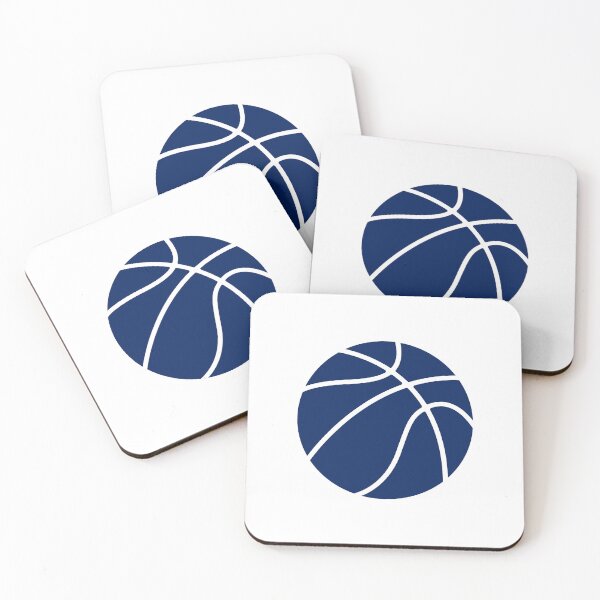 Item preview, Minimalist Navy Blue Basketball Graphic designed and sold by pattern-archive.