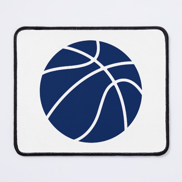 Item preview, Minimalist Navy Blue Basketball Graphic designed and sold by pattern-archive.