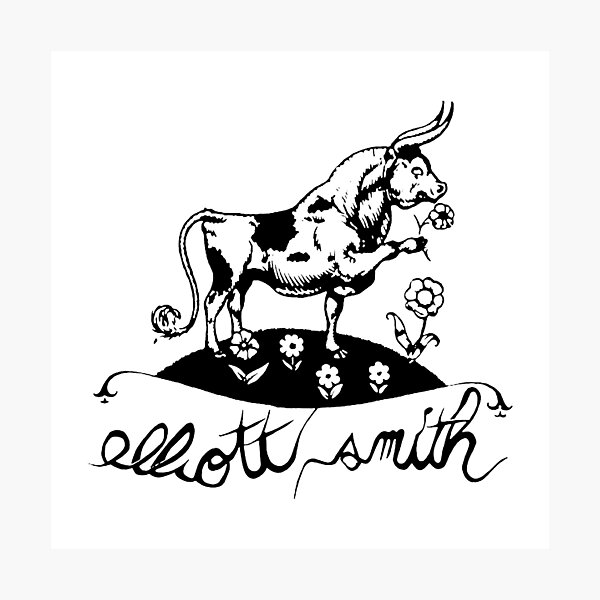Item preview, Elliott Smith x Ferdinand the Bull designed and sold by lindadubee.