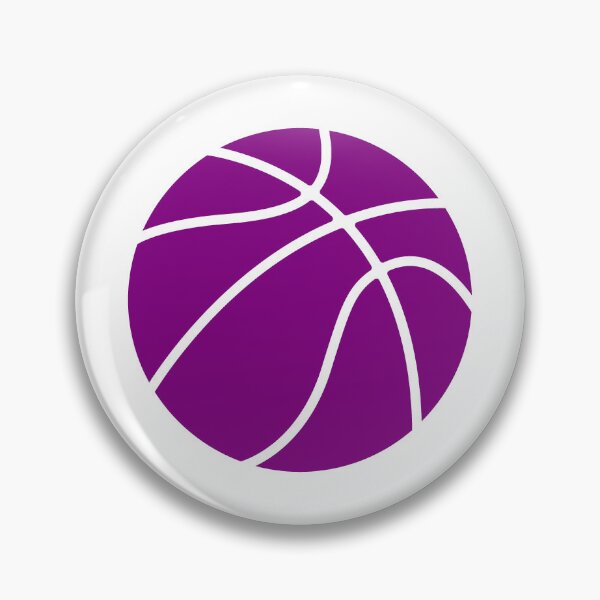 Item preview, Minimalist Purple Basketball Graphic designed and sold by pattern-archive.