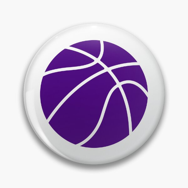 Item preview, Minimalist Dark Purple Basketball Graphic designed and sold by pattern-archive.