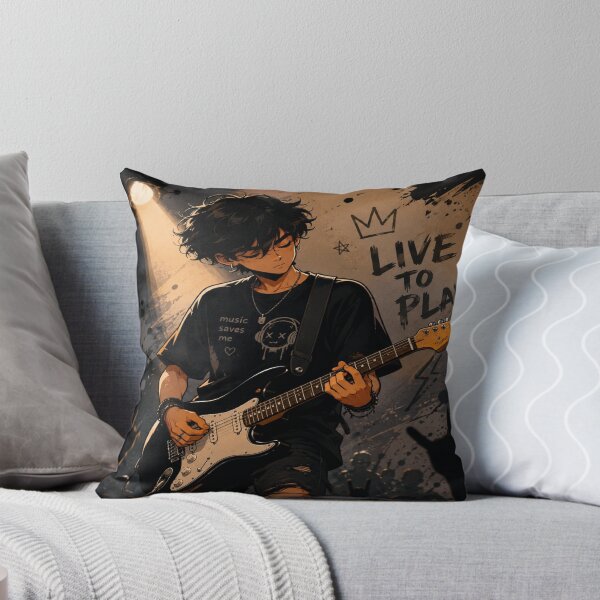Item preview, Live to Play Guitar designed and sold by DaryaArtFrance.