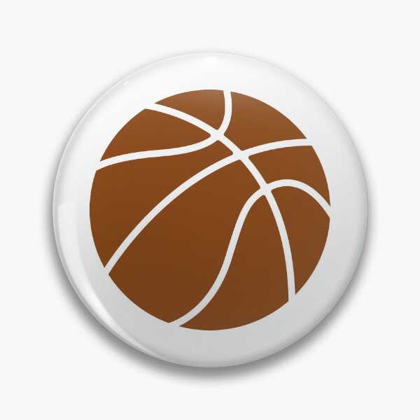 Item preview, Minimalist Brown Basketball Graphic designed and sold by pattern-archive.