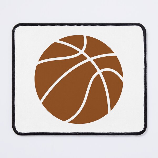 Item preview, Minimalist Brown Basketball Graphic designed and sold by pattern-archive.