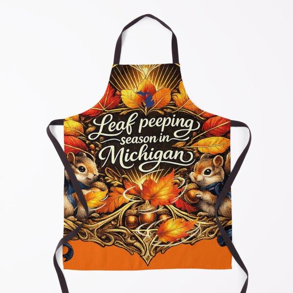 Item preview, Leaf peeping season in Michigan designed and sold by FreshWaterWares.