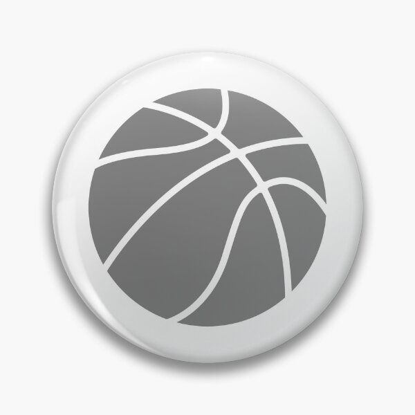 Item preview, Minimalist Gray Basketball Graphic designed and sold by pattern-archive.